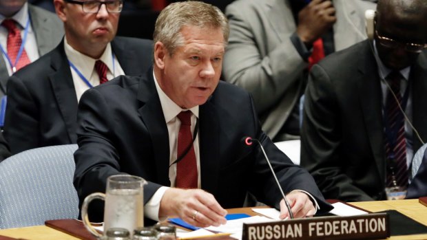 Russia's Foreign Minister Gennady Gatilov warned against conflict.