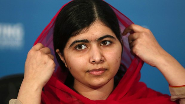 Activist and Nobel Peace Prize winner Malala Yousafzai.