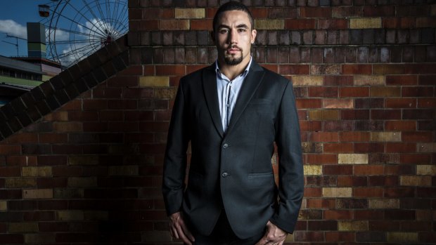 "Me going up against the world with Australia behind me and the Australian flag with me, it's my dream": Robert Whittaker.