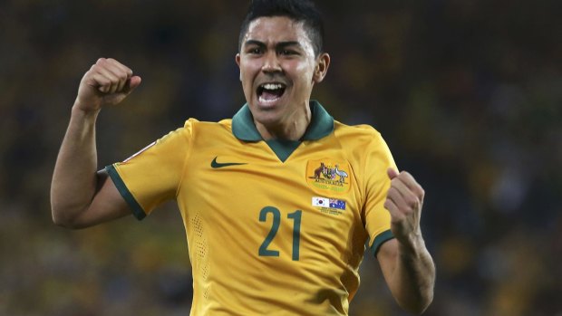 Massimo Luongo would 'take a slight risk' in order to play Germany.