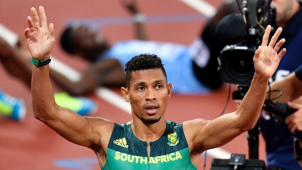 South Africa's Wayde Van Niekerk was too good, as expected, in the 400m.