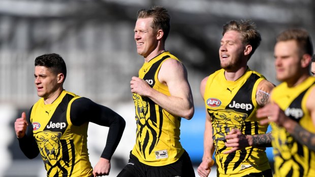 Jack Riewoldt is expected to play on Saturday.
