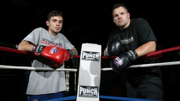 Kickboxer Josh Tonna and boxer Ben Edwards will take on Dave Aung and Tafa Misipati respectively at the Hellenic Club on Saturday night. 