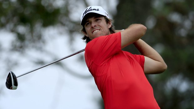 Aaron Baddeley in action at the Sanderson Farms Championship.