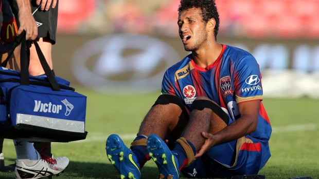 Hurting: Newcastle Jets are in need of some fixing up.