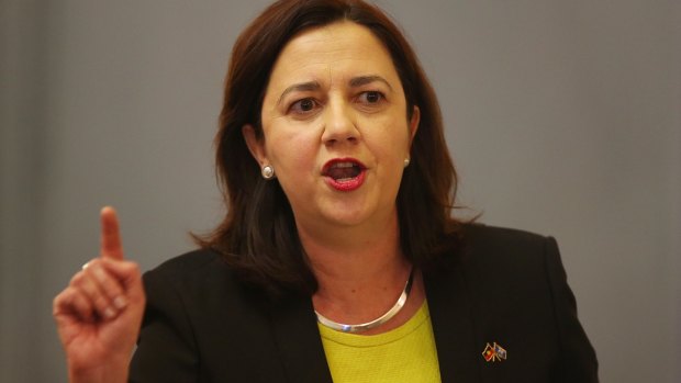 Annastacia Palaszczuk says "it's not fair" the Queenslnand can't access the Federal Government's $5 billion fund for state infrastructure projects.