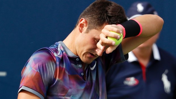 Bernard Tomic has slumped in the world rankings after failing to record a win in three months.