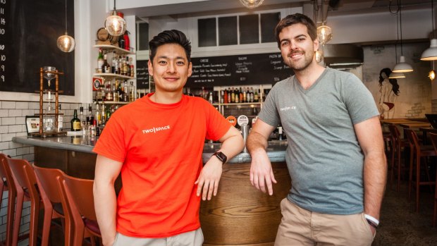 TwoSpace co-founders Tashi Dorjee and Rob Walker are launching their service in Sydney next week.