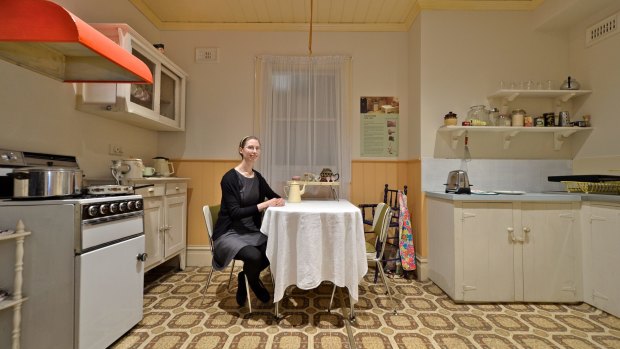 Sarah Gillies, who worked with Alzheimer's Australia, used 1930s decor to trigger memories.