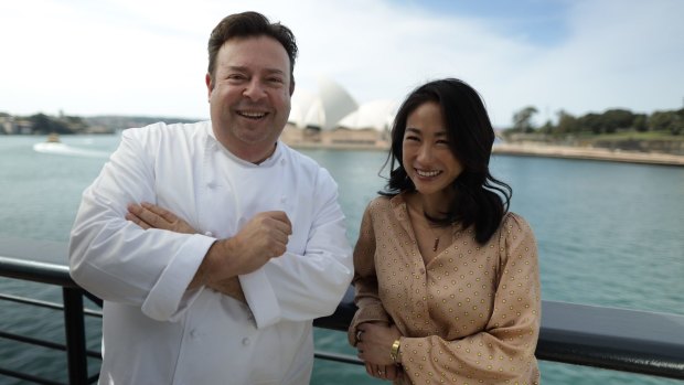 Peter Doyle and Palisa Anderson on Palisa Anderson's Water Heart Food.