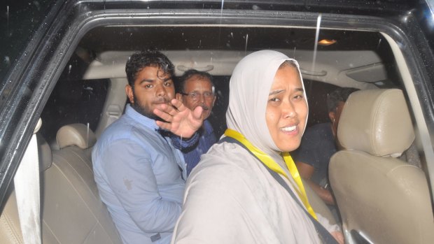 Zulfiqar Ali's wife Siti jubilant after her husband's life was spared.