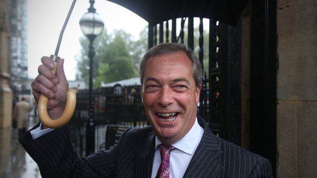 UK Independence Party leader Nigel Farage.