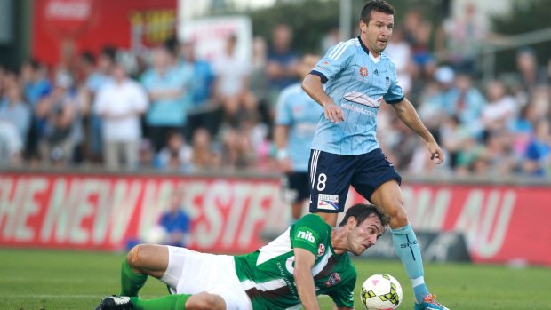 Bring it on: Milos Dimitrijevic says FC can stand up to Victory. 