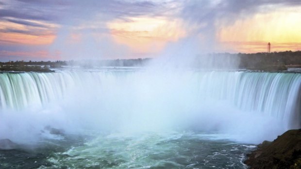 Horseshoe Falls of Niagara Falls.