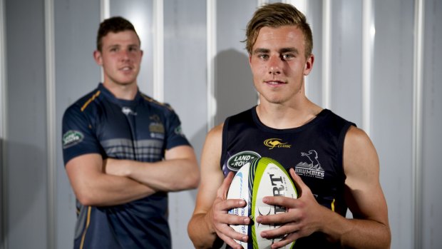 Next generation: Rising Brumby Jordan Jackson-Hope, front, will play for the club's under-20s team in a new competition.