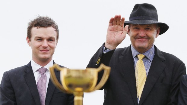 Trainer David Hayes wants to add his son Ben (left) to his training partnership.