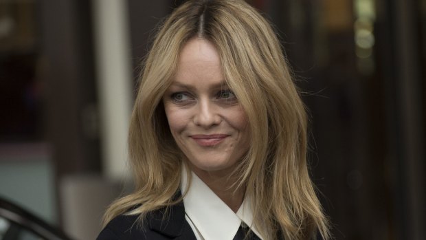 Jury member Vanessa Paradis arrives in Cannes.