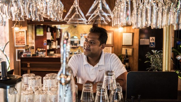 "When a business doesn't do well on a Sunday but it has pressure to pay staff a higher rate, it doesn't help the business," says Sicilian Restaurant's Mohammad Bhuiya.