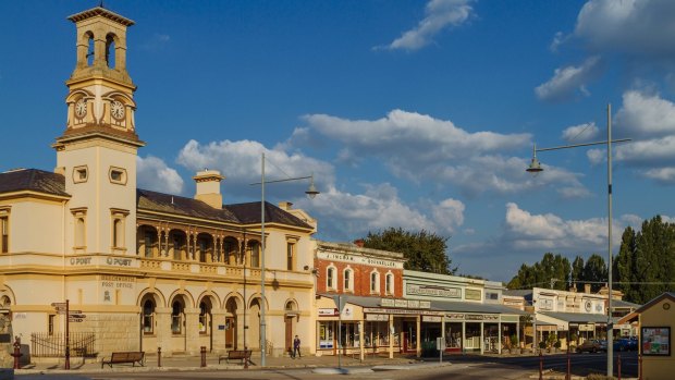 town centre.