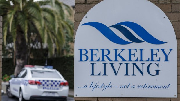 Police are investigating the well-being of residents at Berkeley Living.  