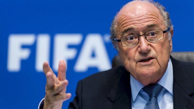 Pope Blatter has risen to Holiness despite the obvious fact that everything he utters is absolute baloney.