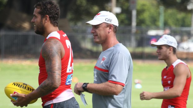 Sydney Swans player Lance Franklin and coach John Longmire were among the stars who joined Liam Pickering's new management company 