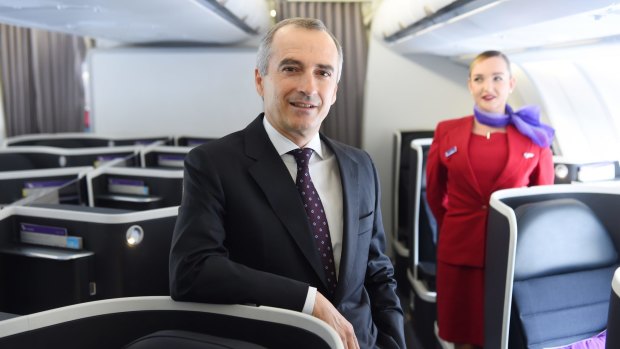 Virgin boss John Borghetti has been rewarded for getting cash-flow under control and executing on the airline's turnaround plan. 