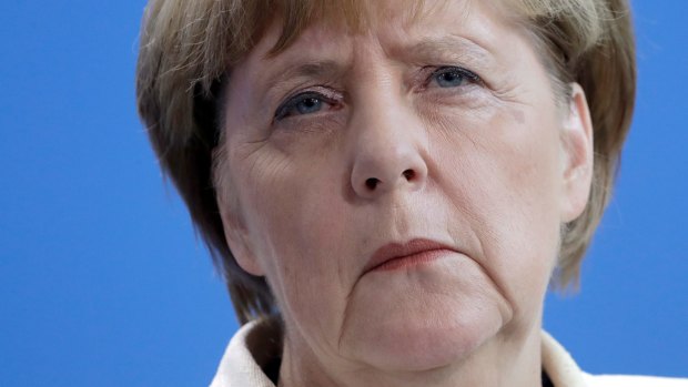 German Chancellor Angela Merkel backed away from her refugee policies.