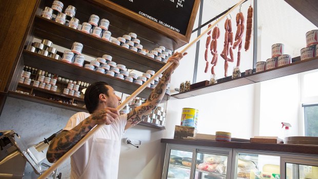 Continental Deli Bar Bistro in Newtown is typical Porteno-style cool.