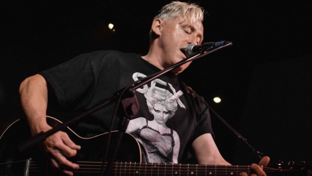 Kirk Brandon turns down the volume but plays his heart out for his first Australian tour.