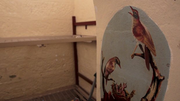 A cell inside the Parramatta jail.