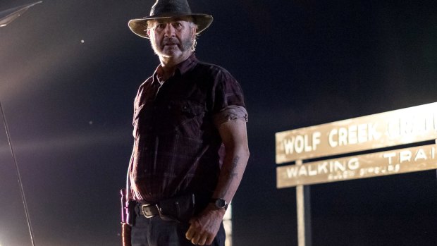 John Jarratt's hunter becomes the hunted in the new <i>Wolf Creek</i> TV series.
