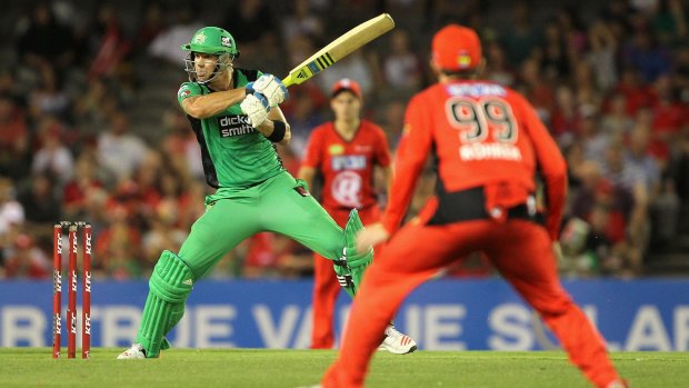 Star recruit: Kevin Pietersen has been in great form for the Melbourne Stars. 