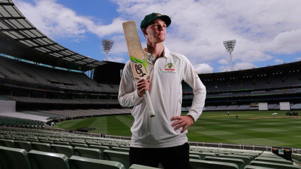 Peter Handscomb has given himself a big role to play. (Photo by Wayne Taylor/Fairfax Media)