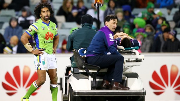 Sia Soliola is looking at a suspension. (Photo by Mark Nolan/Getty Images)