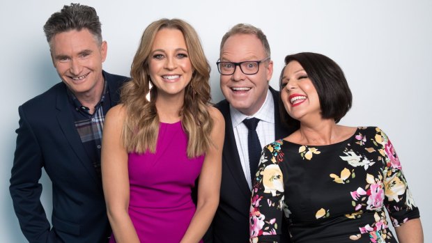 Dave Hughes, Carrie Bickmore, Peter Helliar and Julia Morris are integral to the network's plans.