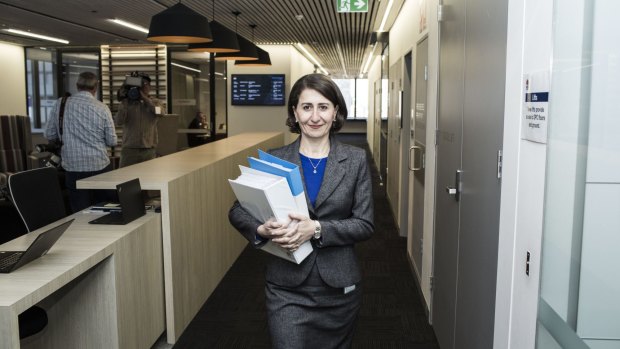 Barangaroo station plans: NSW Treasurer Gladys Berejiklian.