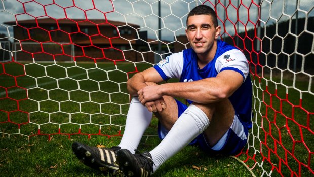 Canberra Olympic star striker Stephen Domenici is hoping to trial with an A-League club after a stellar NPL season.