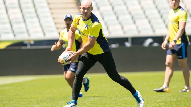 Terry Campese got through Italy's captain's run.