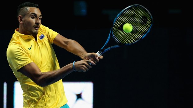 A Davis Cup tie in Canberra would see superstar Nick Kyrgios play in front of his home crowd.  