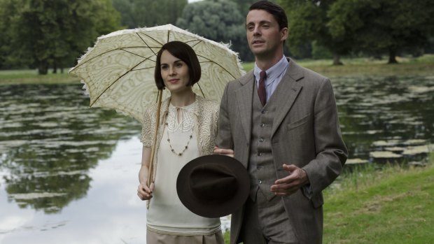Hatch, snatch or despatch? Michelle Dockery and Matthew Goode in <i>Downton Abbey</i>.