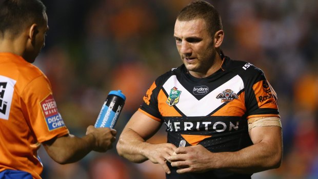On the way out?: Robbie Farah has been given permission to leave the Wests Tigers.