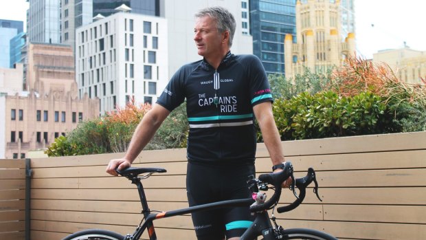 Steve Waugh will ride through Canberra on his "Captain's Ride" next week.