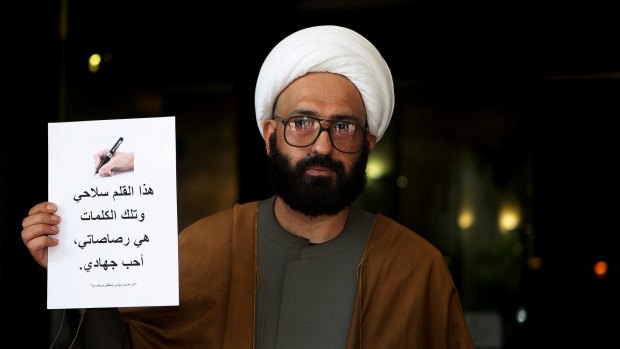 A Senate inquiry hears Man Haron Monis, pictured outside the Downing Centre in 2010, wrote hundreds of letters to ministers, MPs and private citizens.
