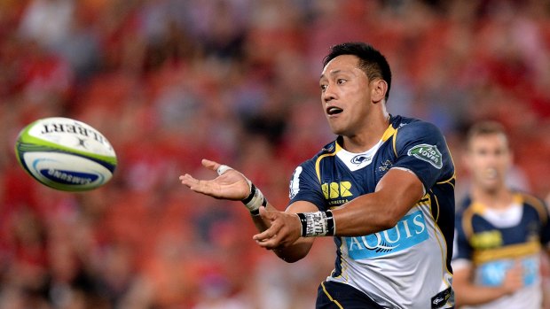 Christian Lealiifano will team up with Michael Dowsett as halves partners.