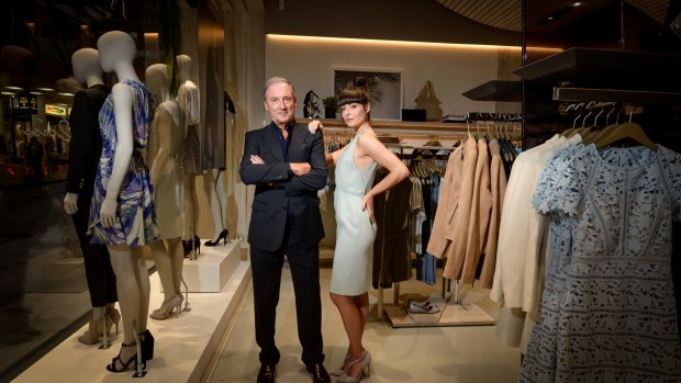 David Reiss in the label's first Australian store, at St Collins Lane, Melbourne.