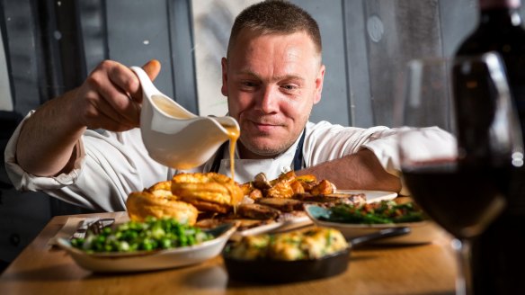 The key to a rich flavour, says Michael Slade, is to use "all the bits" of the bird.
