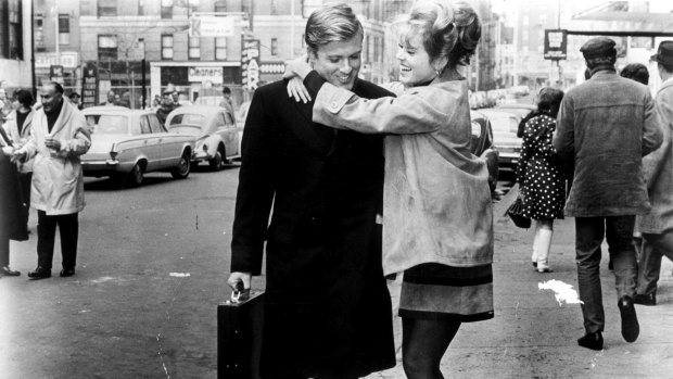 Robert Redford and Fonda in Barefoot in the Park (1967). 