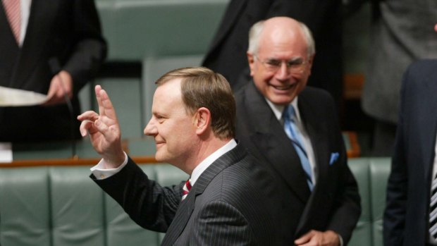 Back in 2007: Peter Costello was the last treasurer to deliver a budget surplus.