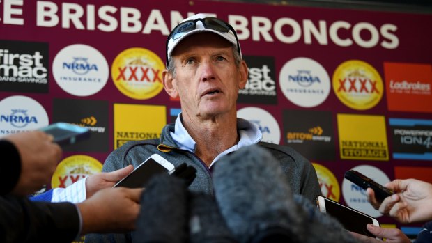 Milestone man: Wayne Bennett will coach his 600th game in charge of the Broncos on Friday night.